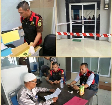 Kantor Dishub Meranti Di Geledah Dan Disegel Jaksa