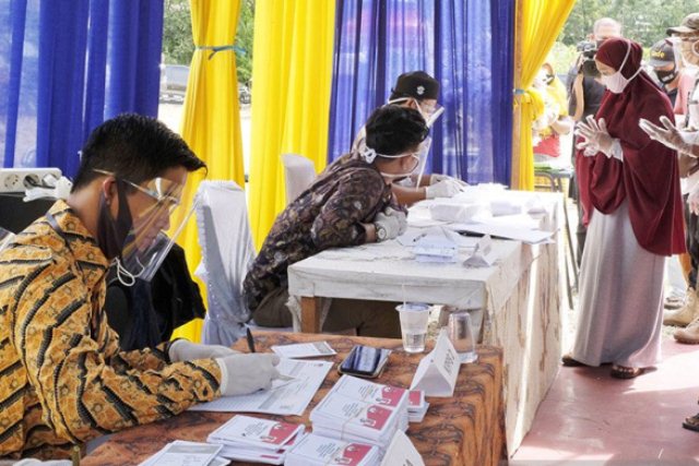 Di Tengah Pandemi Naik Partisipasi Pemilih Pilkada di Riau