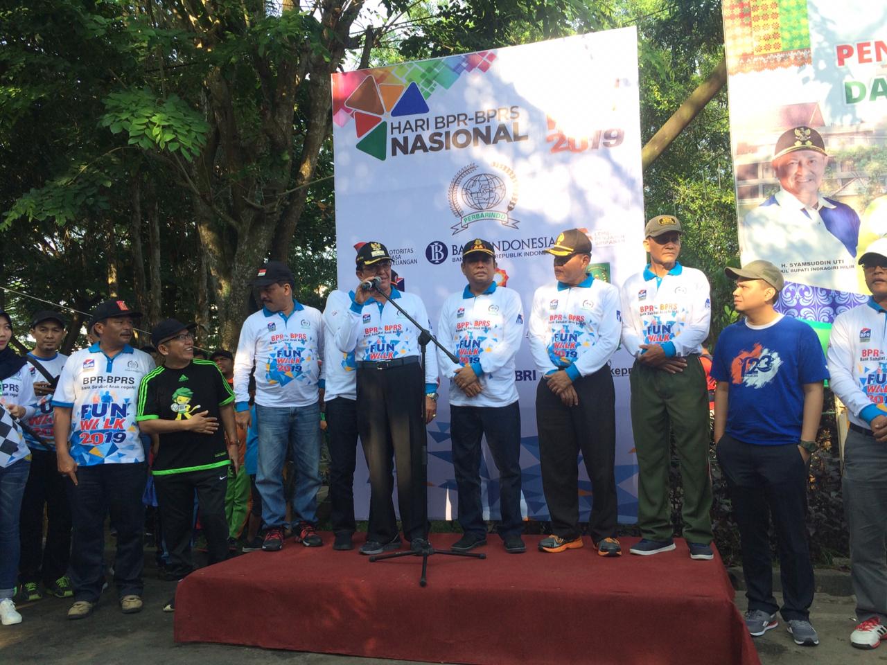 Bupati Inhil Hadiri Peringatan HUT BPR - BPRS Nasional Tahun 2019