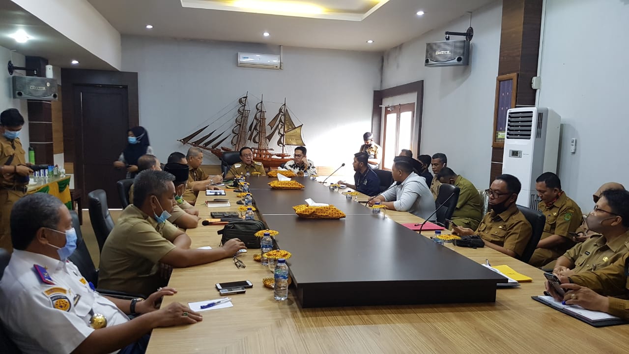 Terima Kunker Anggota DPD RI, Bupati Wardan Minta Perhatikan Kondisi Pembangunan Inhil