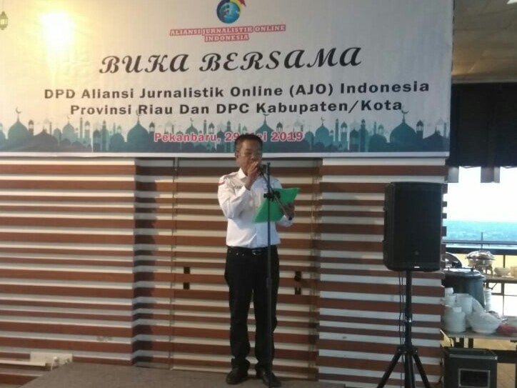 Jalin Silaturahmi, AJOI Prov Riau Buka Puasa Bersama