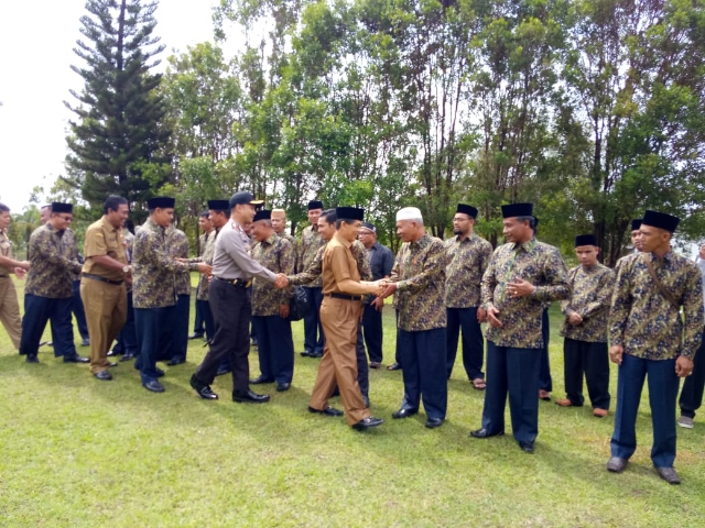 Sekda Kuansing Lepas 90 Peserta MTQ , Ini Pesan Bupati Kuansing.