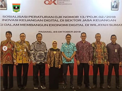 Sumbar Dukung Inovasi Keuangan Digital Sebagai Peningkatan Ekonomi