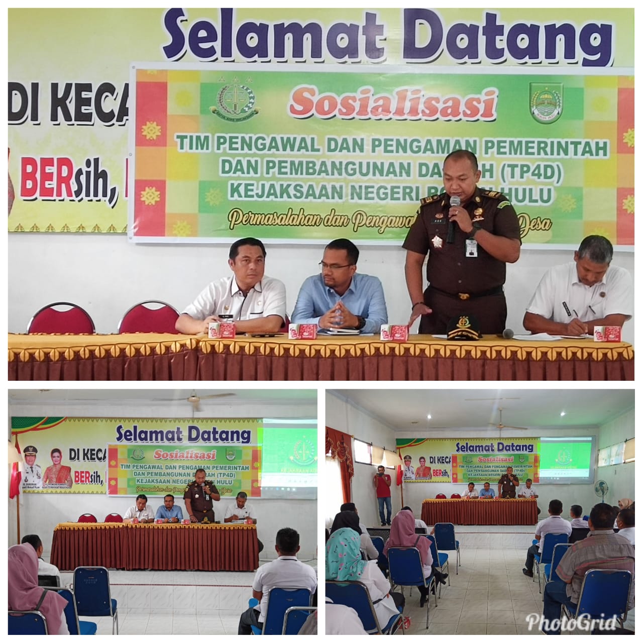 Agar Kades Tak Ragu Gunakan Dana Desa, TP4D Rohul Berikan Penerangan Hukum