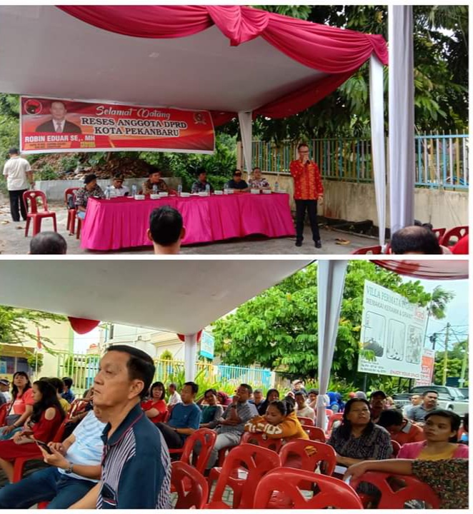 Legislator Robin Eduar Reses di Dapil VI Jalan Permata Mendapat Sambutan Antusias Masyarakat