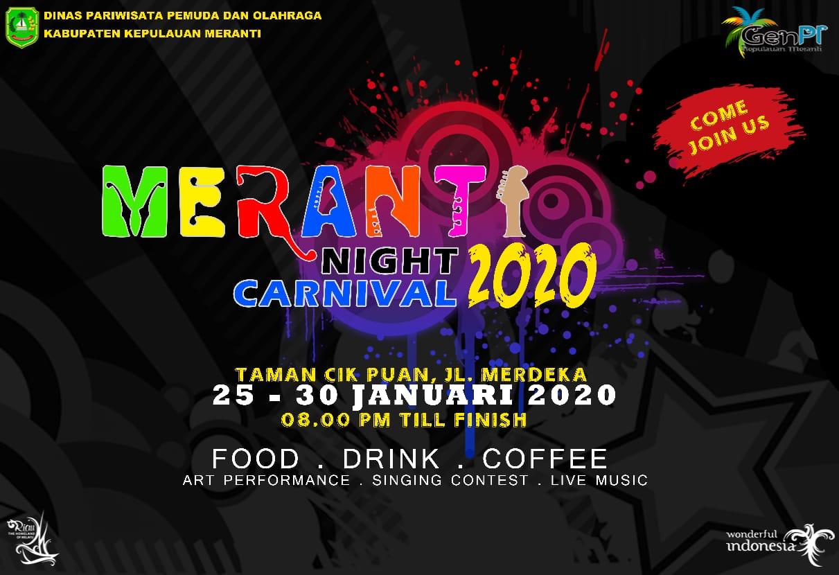 Kopi Gratis Hingga Bertabur Artis, Meranti Night Carnival Siap Menghibur Masyarakat Dan Wisatawan