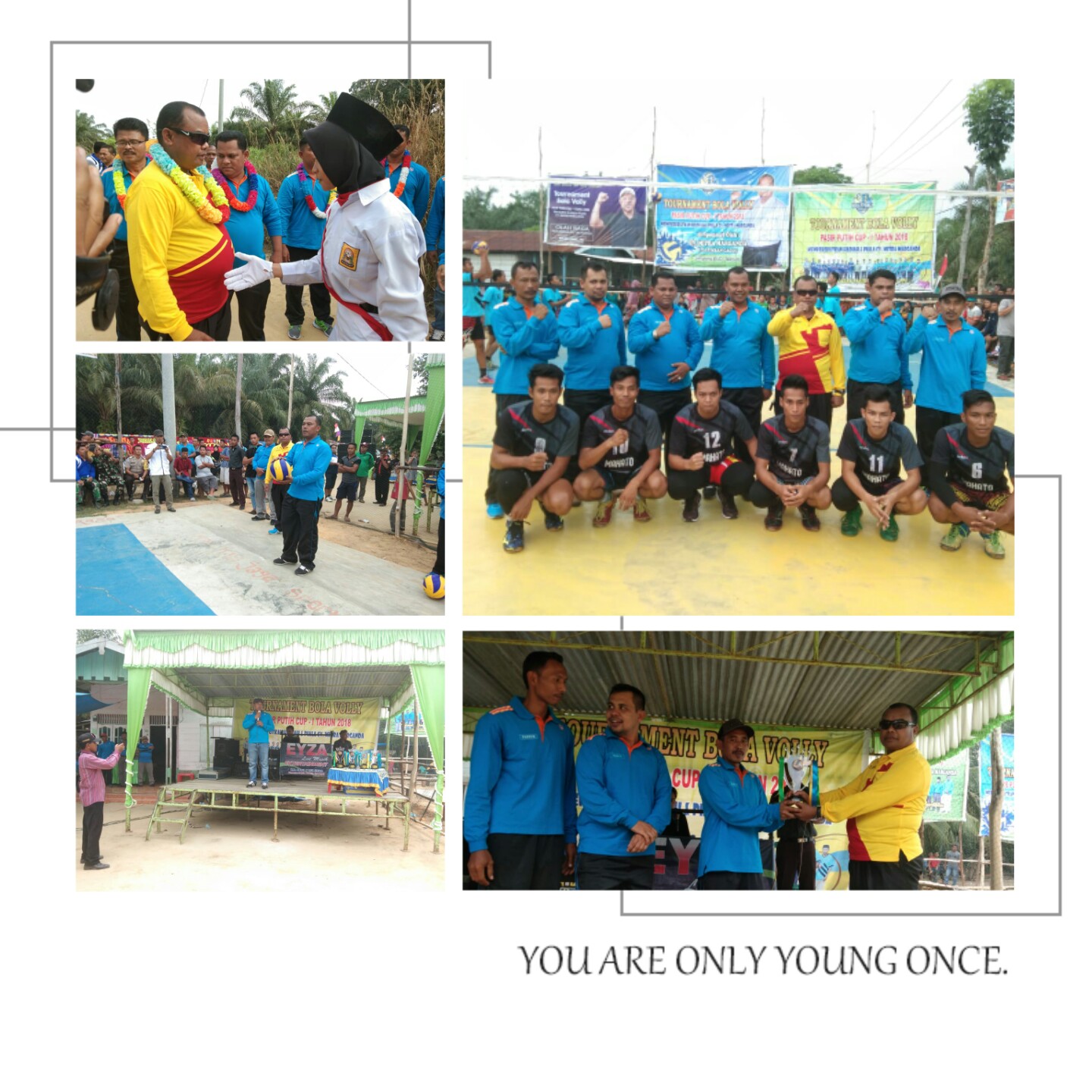 Komit Kembangkan Olah Raga, CV.Mitra Marganda Biayai Turnamen Bola Volly Pasir Putih Cup I