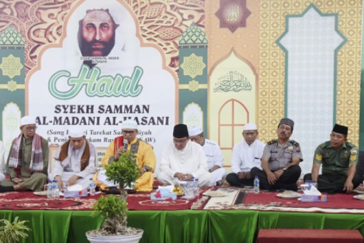 Bupati Inhil Ajak Masyarakat Contoh Sifat Dan Perilaku Syekh Samman