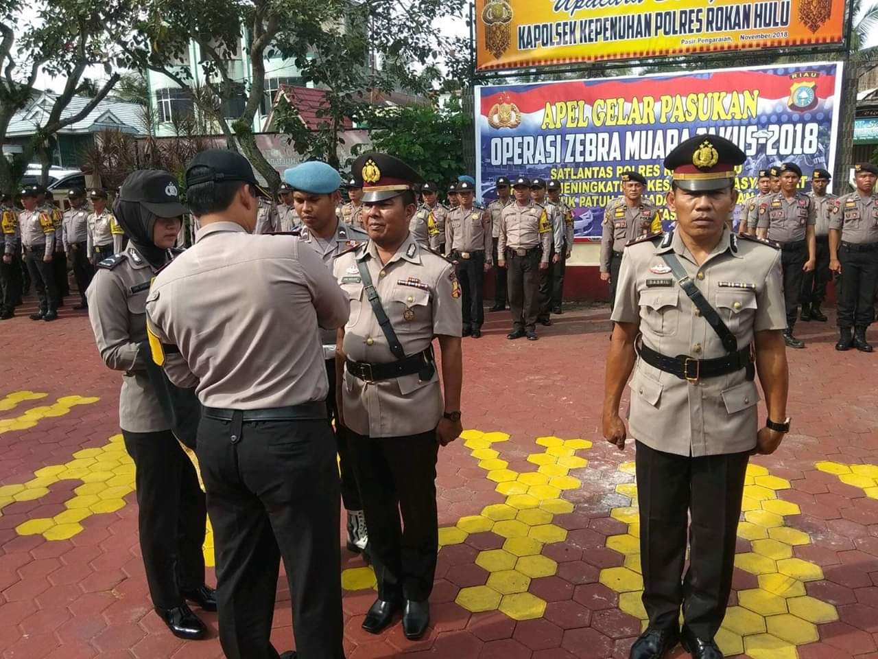 Setijab Polsek Kepenuhan,AKP Dasril Gantikan IPTU Yani
