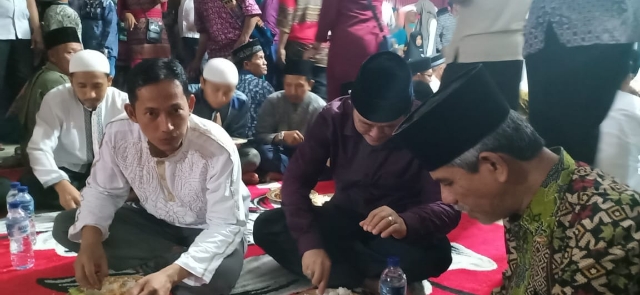 Wabub Kuansing H.Halim Buka Bersama Masyarakat Kuansing