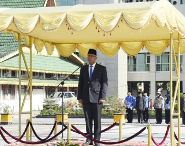 Pjs Bupati Inhil Pimpin Upacara Hari Lahir Pancasila 2018