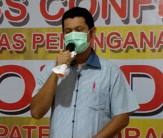 Pasien M, Warga Sungai Rawa Dinyatakan Sembuh Covid-19