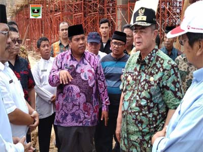 Bakal Digunakan Acara Pembukaan MTQ Nasional, Pembangunan Stadion Padang Pariaman Terus Dikebut