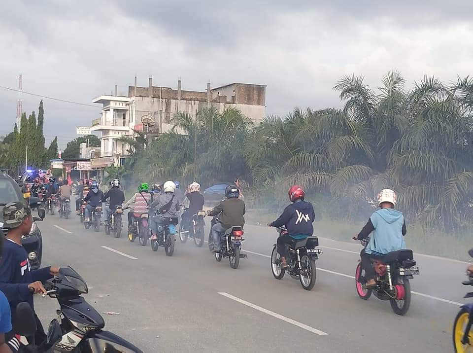 Ratusan All kingers Dan All Bikers Meriahkan Anniversary  YKKC Ke 1