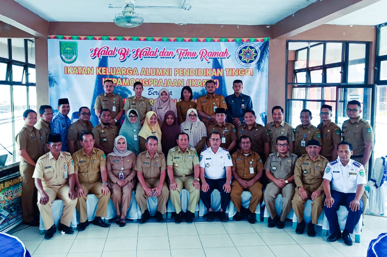 Bupati Sukiman Hadiri Halal Bi Halal dan Temu Ramah Dengan IKAPTK Rohul
