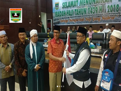 Gubernur Sumbar Lepas Kloter Pertama Jemaah Calon Haji Embarkasi Padang