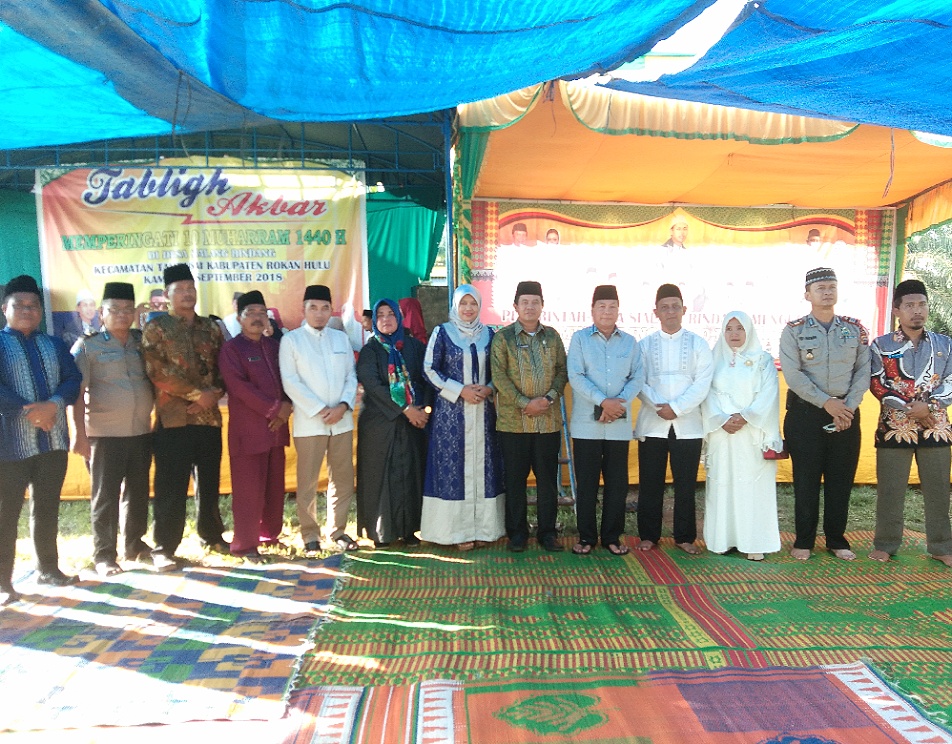 Peringatan 10 Muharram 1440 Hijriyah, Pemdes Sialang Rindang Gelar Istighosah dan Tabligh Kabar   