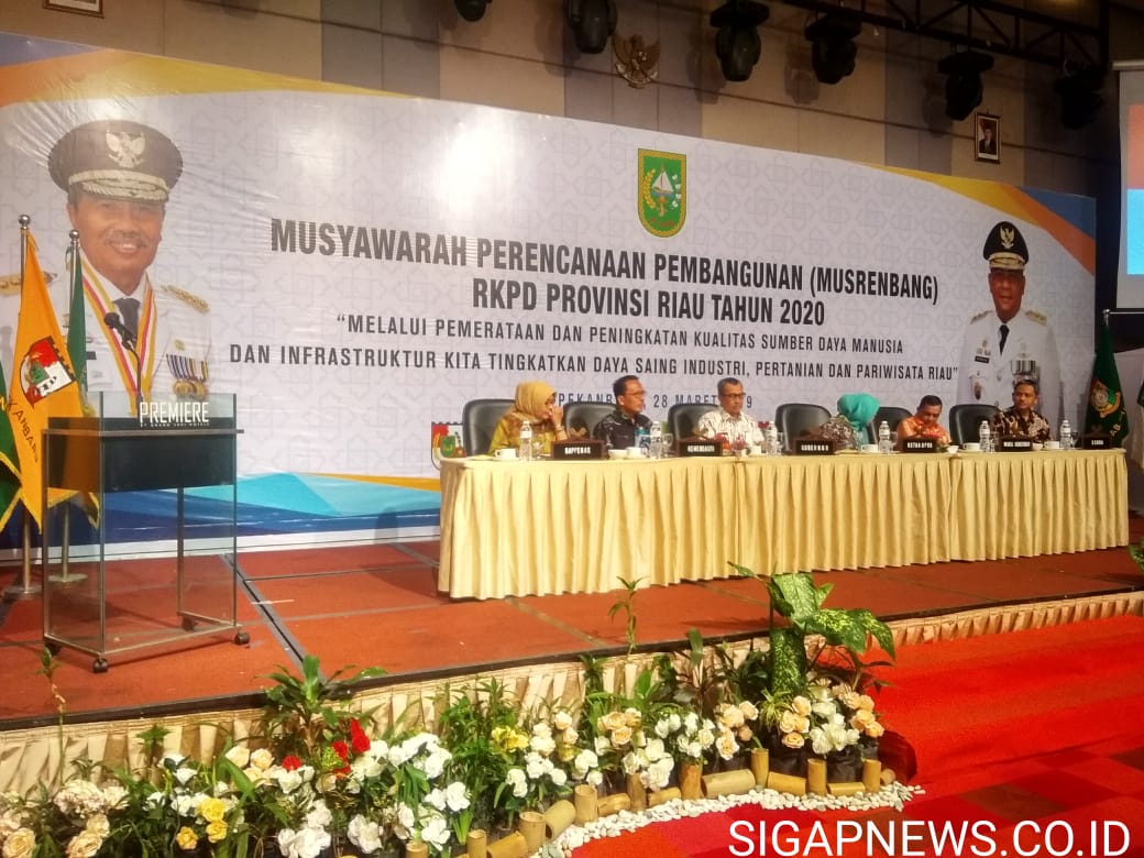 Pemrov Riau Gelar Musrenbang RKPD Tahun 2020 