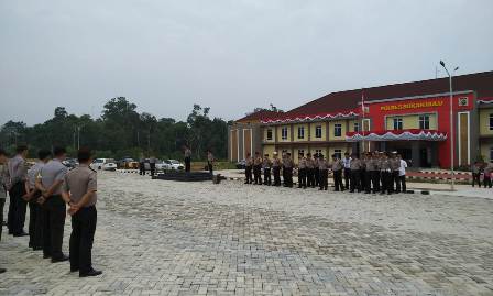 Tempati Gedung Baru, Polres Rohul Gelar Syukuran dan Doa Bersama
