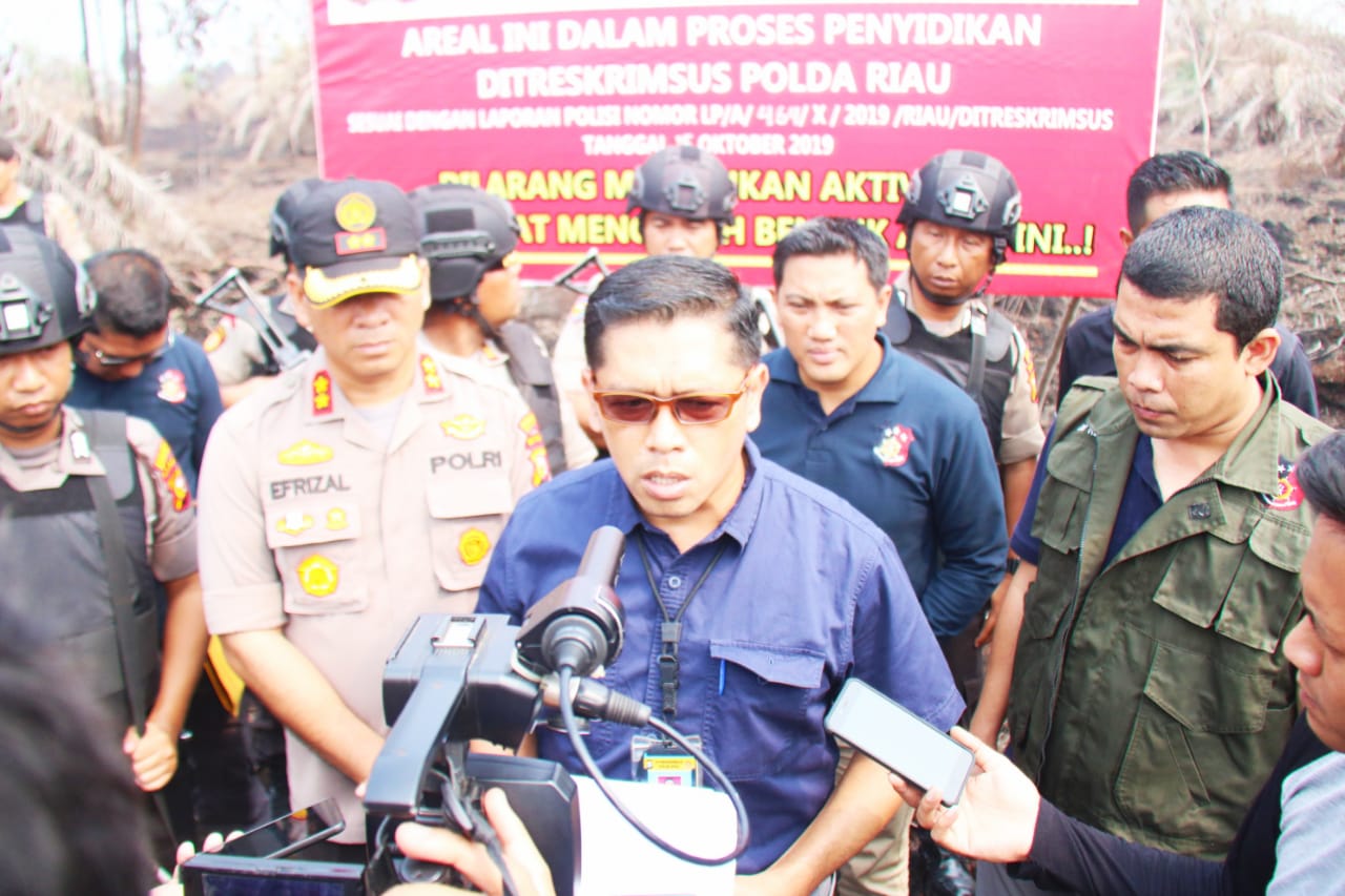 68 Orang dan 2 Perusahaan Pembakar Hutan Riau Ditetapkan Tersangka oleh Polda Riau
