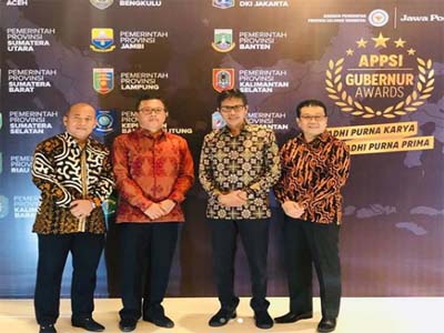 Gubernur Sumbar Terima Penghargaan Adhi Purna Karya dari Asosiasi Pemerintah Provinsi