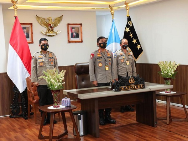 Kapori Kukuhkan Tim Koordinasi Interpol Indonesia 2020 Untuk Atasi Tindak Kejahatan Transnasional