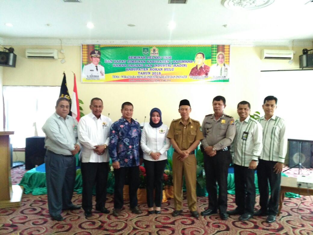 Kadin Rohul Gelar Seminar Pelaku UKM dan Rapimkab