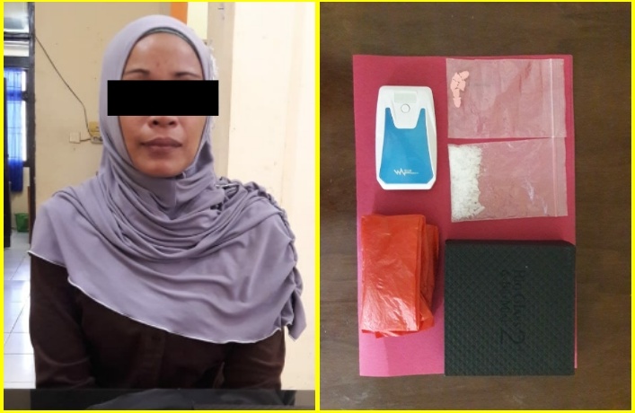 Lagi Transaksi Narkotika IRT Di Ciduk Polisi 