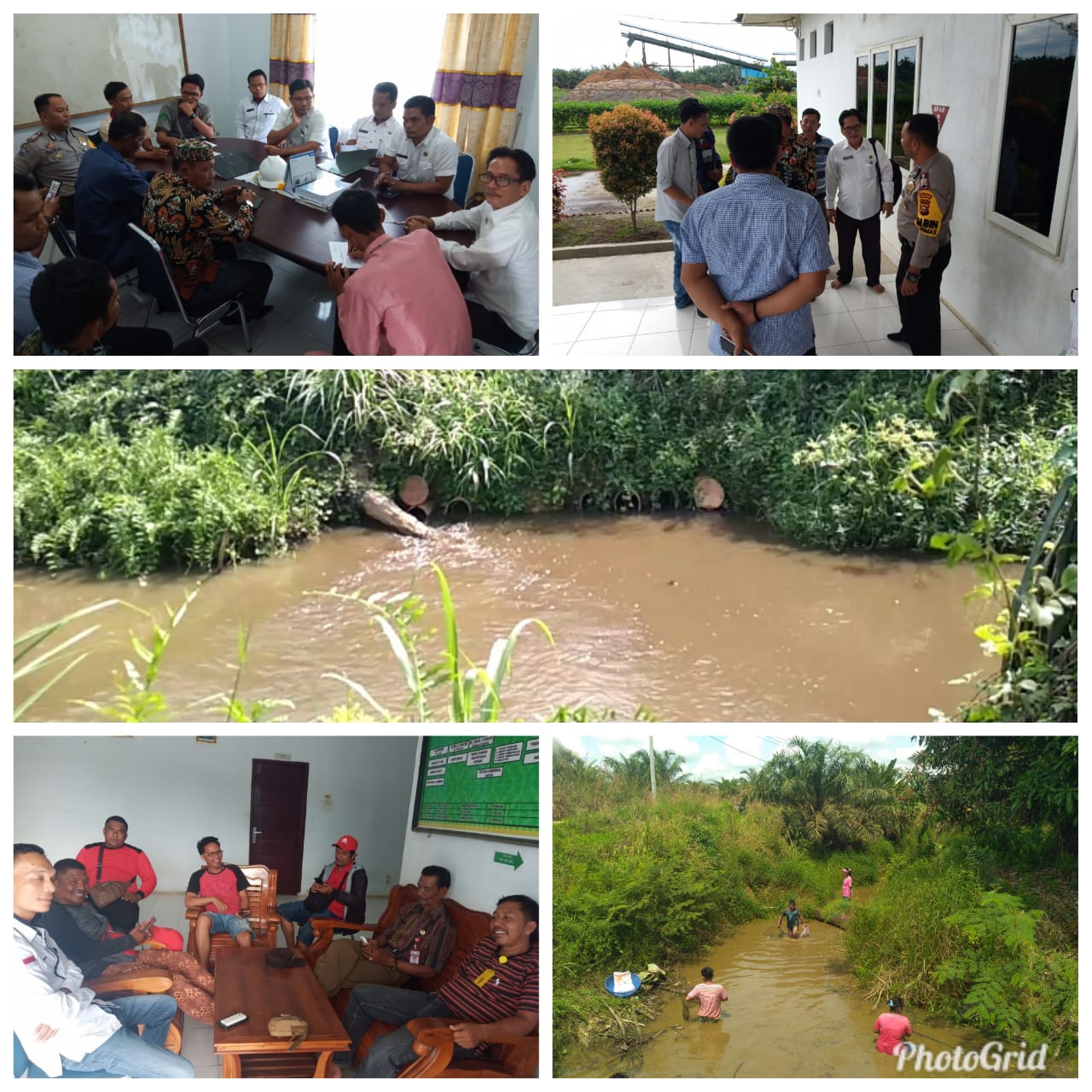 PT SJI Nusa Coy di Duga Cemari Sungai Batang Lubuh, Dinas LH Turun Ke TKP