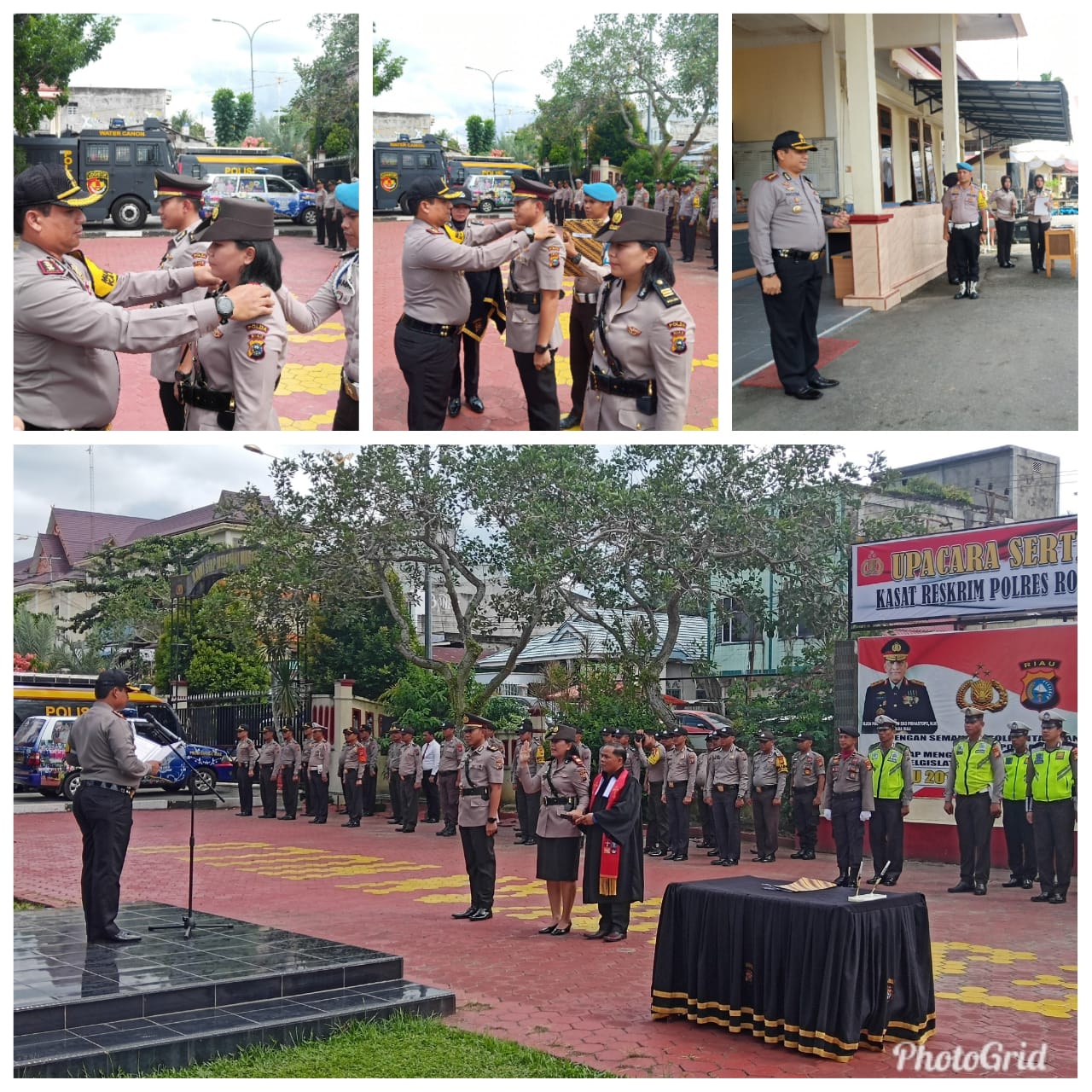 Pada Hari Kartini ke 55 , Polres Rohul Cetak Sejarah Baru-Posisi Kasat Reskrim Dijabat Polwan
