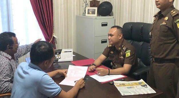 Kasus Proyek Fiktif Cetak Sawah, Jaksa Tahan Oknum PNS dan Pensiunan Pelalawan