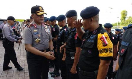 Perintah Mabes Polri, Polda Riau Siapkan Tiga Kompi Brimob ke Papua