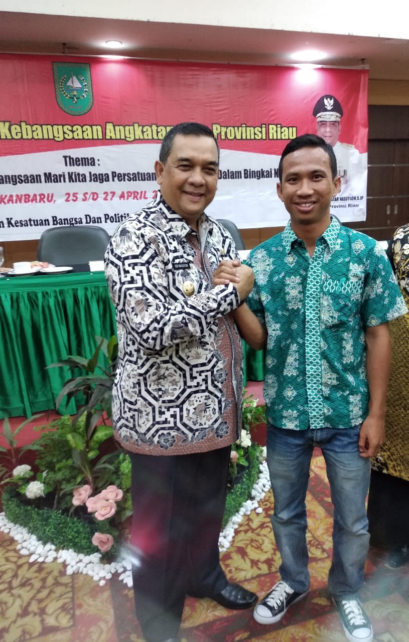 Tiga Kali Berturut-Turut Dipercaya Wakili Mahasiswa Rohul Mengikuti Seminar, Alfa : Terima Kasih Pem