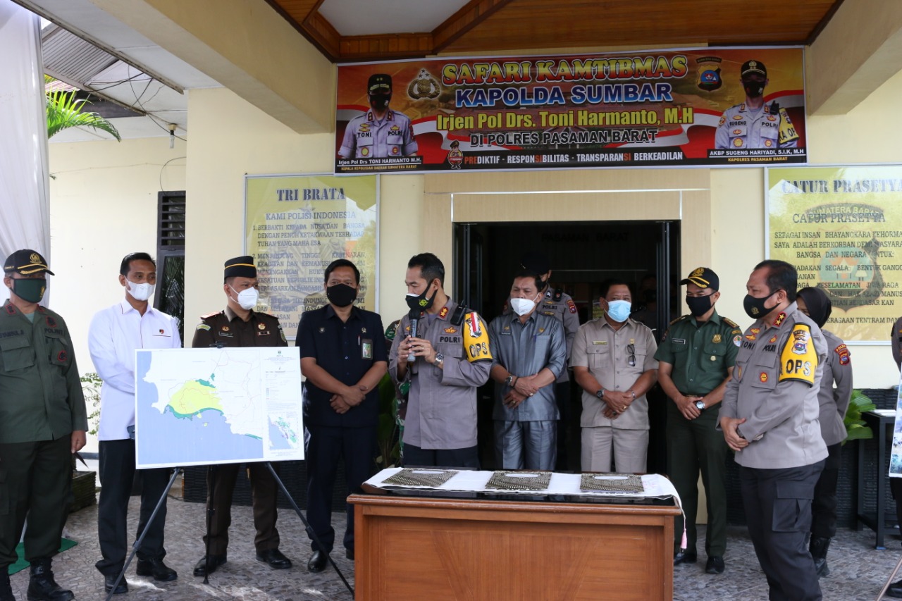 Kapolda Sumbar Safari Kamtibmas ke Polres-Polres, Apresiasi Kinerja Polres Pasaman Barat