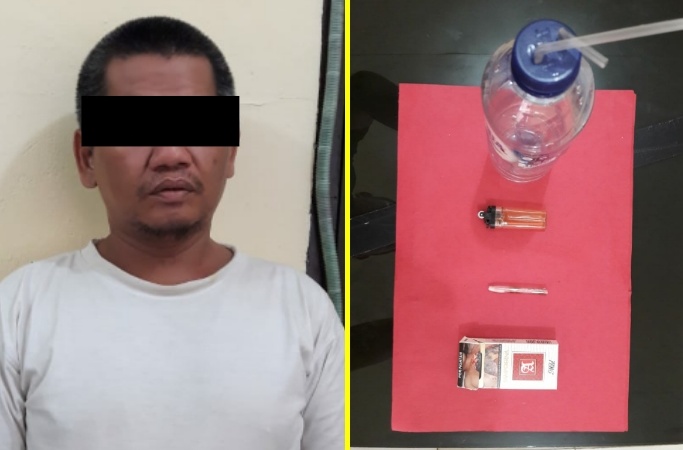 Pengedar Sabu di Rohul Ini Didoor Polisi