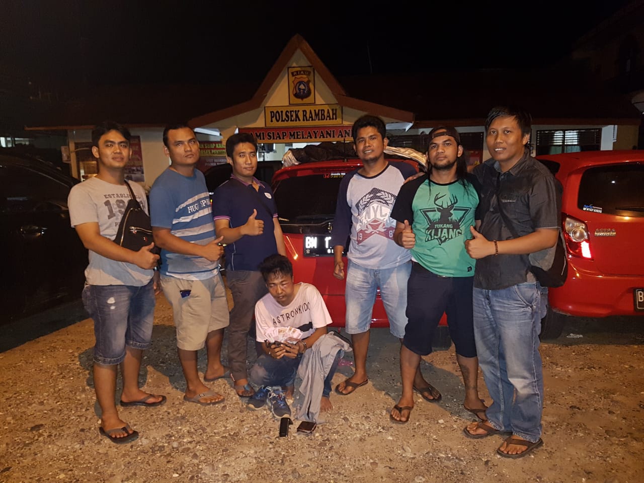 Dalam Waktu 5 Jam Team Buser Polres Rohul Berhasil Tangkap Modus Pecah Kaca Mobil