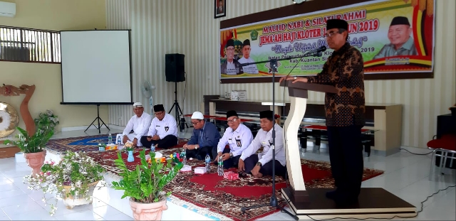 Jalin Silaturahim, Ikatan Persaudaraan Haji Kloter 19 Kuansing Gelar Pertemuan