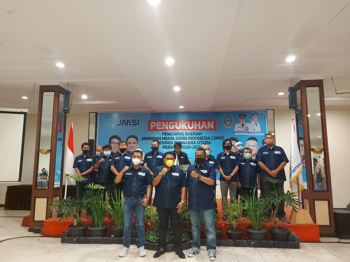 JMSI Sumatera Utara Resmi Dikukuhkan Ketua JMSI Pusat Teguh Santosa