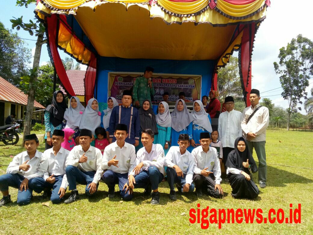 Perpisahan MTs Tarbiyah Islamiyah Kopah Berlangsung Meriah