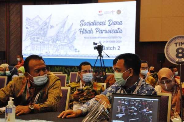 Pemko Pekanbaru Ikuti Kegiatan Sosialisasi Dana Hibah Pariwisata