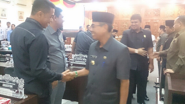 Paripurna Penyampaian Nota Perubahan APBD-P Kabupaten Kuansing Tahun 2018