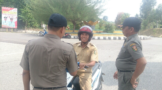 Keluar Saat Jam Kerja, Sejumlah ASN Terjaring Razia Satpol PP