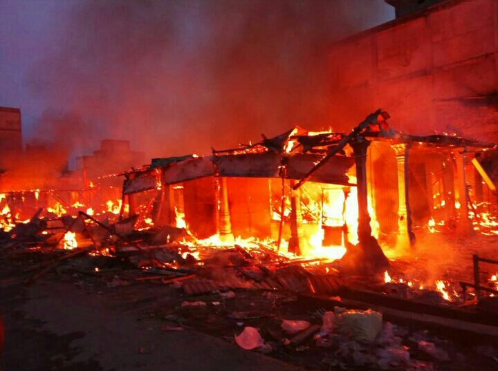 57 Rumah Warga Kotabaru Keritang Dilalap Sijago Merah