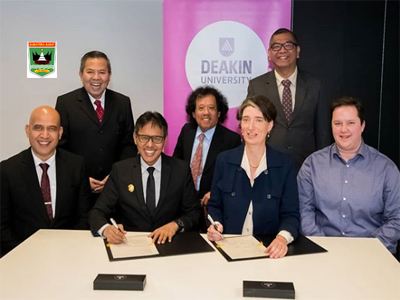 Tingkatkan Kapasitas ASN, Pemprov Sumbar-Deakin University Jalin Kerja Sama