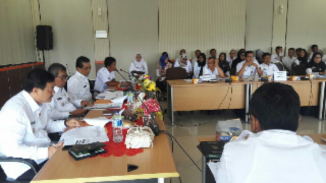 Dongkrak Akuntabilitas Kinerja Pemkab Kuansing : Bupati Mursini Pimpin Rapat Expose SAKIP Seluruh OP