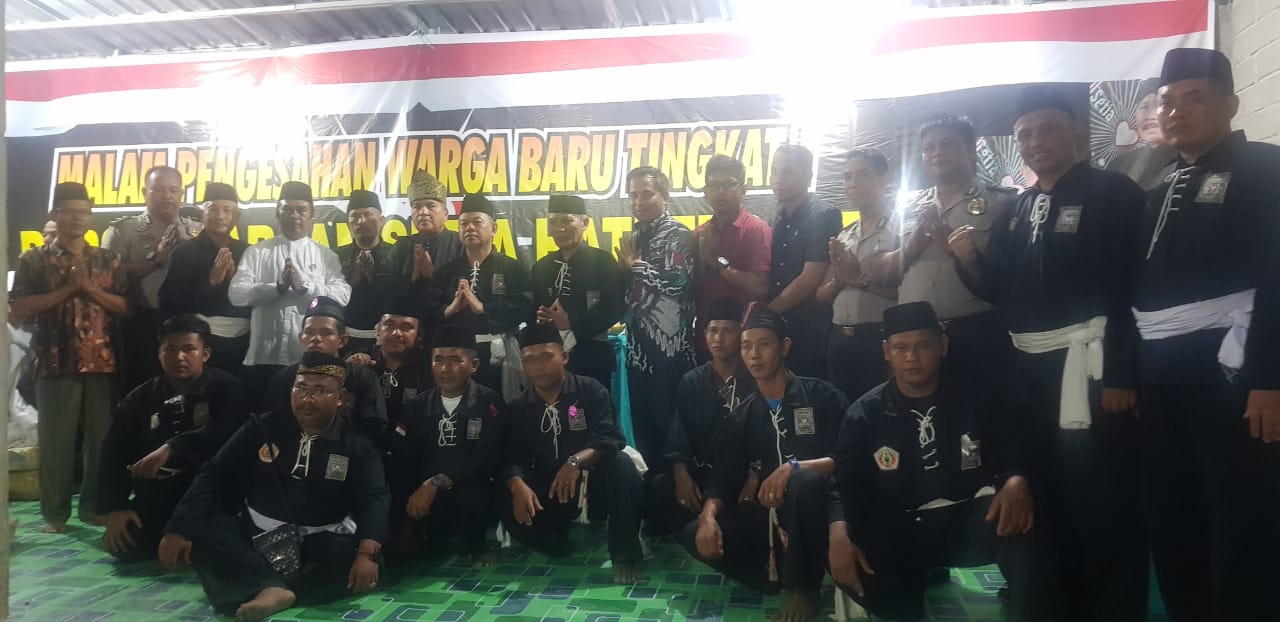 Ahmad Ramani Hadiri Malam Pengesahan Warga Baru PSHT Tingkat I Cabang Sungai Akar