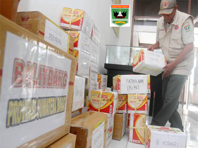 Pemprov Sumbar Bantu Satu Ton Randang Untuk Masyarakat Lombok