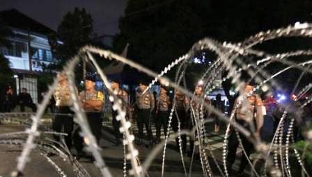Polisi: Kendaraan Perintis di Siagakan Depan Gedung KPU