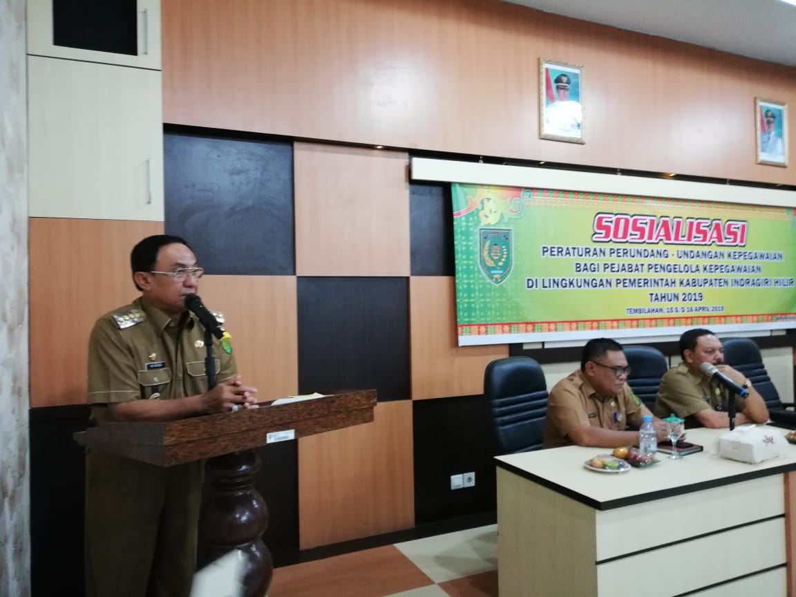Bupati Inhil Tekankan ASN Tingkatkan KualitasÂ Kerja