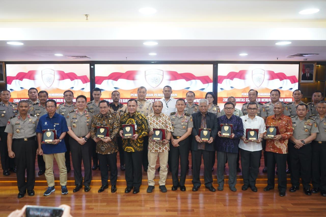 Wujudkan Pelayanan Bersih dari KKN, SSDM Polri Canangkan Zona Integritas